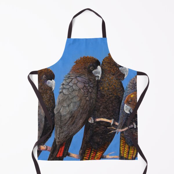 Item preview, Glossy Black Cockatoos designed and sold by BackyardsforBiodiversity SEQ Inc.