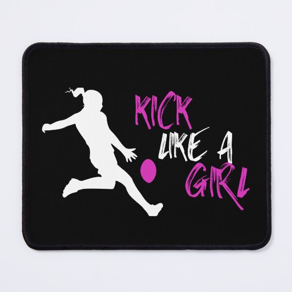Item preview, Kick Like A Girl - White designed and sold by TheRebelThreads.