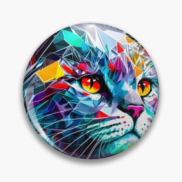 Item preview, Abstract cat head designed and sold by Mikhail Palinchak.