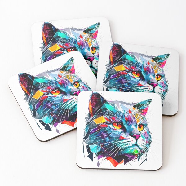 Item preview, Abstract cat head designed and sold by Mikhail Palinchak.