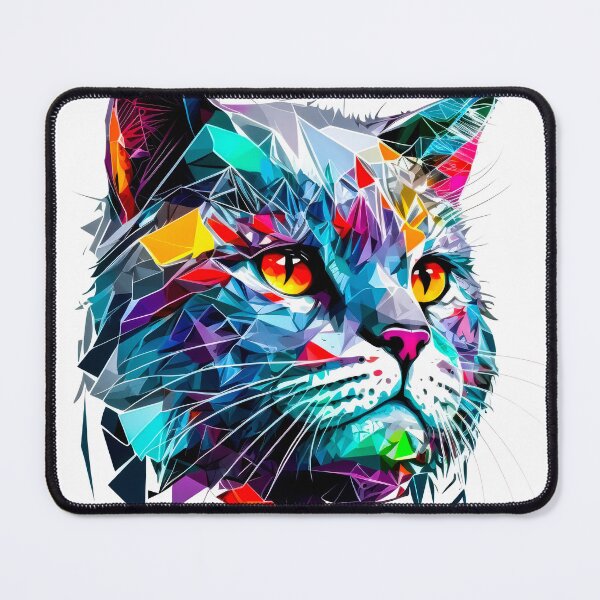 Item preview, Abstract cat head designed and sold by Mikhail Palinchak.