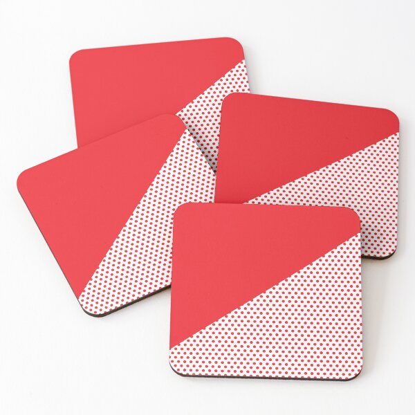 Item preview, Triangle and Polka Dots | Mixed Patterns | Red designed and sold by rsty11.