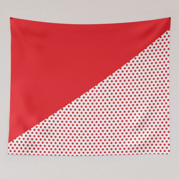 Item preview, Triangle and Polka Dots | Mixed Patterns | Red designed and sold by rsty11.