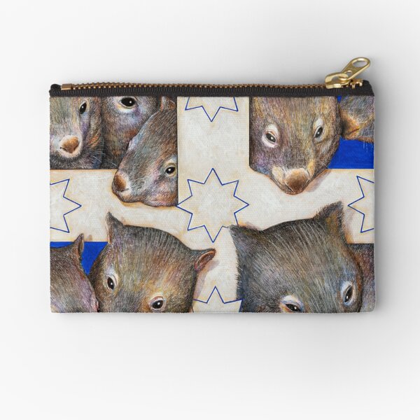 Wombats Zipper Pouch