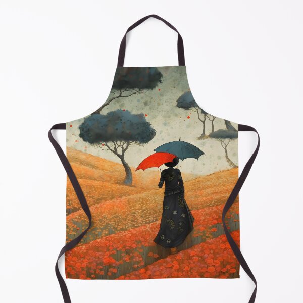 Artikelvorschau, Two umbrellas - impressionist painting entworfen und verkauft von MidgardWonders.