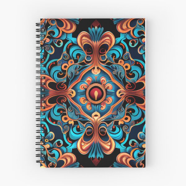 Item preview, Dazzling Maximalist Pattern Digital Painting designed and sold by CodeAndColors.