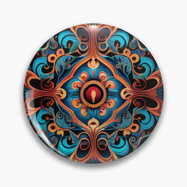 Artikelvorschau, Dazzling Maximalist Pattern Digital Painting entworfen und verkauft von CodeAndColors.