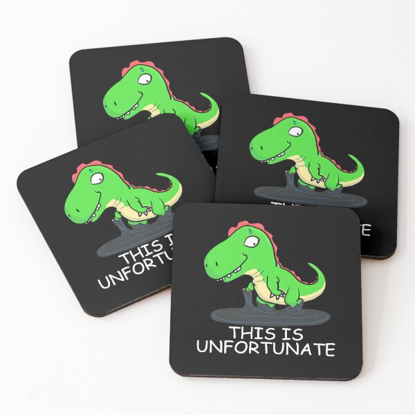 Item preview, Worried Dinosaur This is Unfortunate designed and sold by wrestletoys.