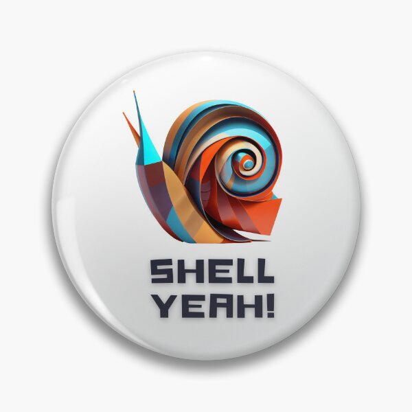 Item preview, Slow and Steady Wins the Race with this Fun Snail Design Featuring 'Shell Yeah' on T-Shirts and More! designed and sold by FiveIntentions.