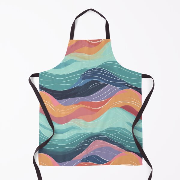 Item preview, Colorful waves designed and sold by NxtGenArt.