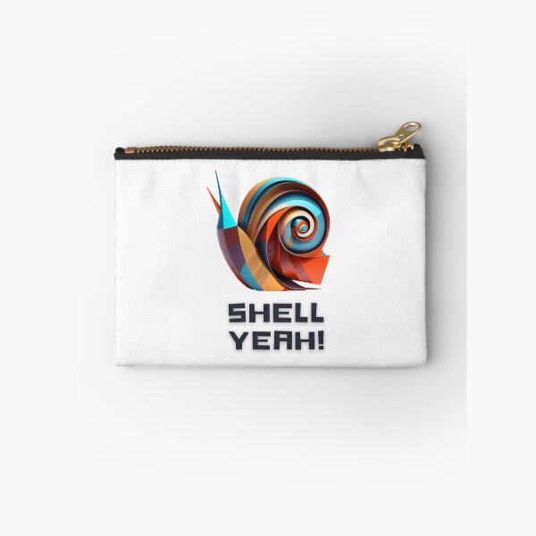 Item preview, Slow and Steady Wins the Race with this Fun Snail Design Featuring 'Shell Yeah' on T-Shirts and More! designed and sold by FiveIntentions.