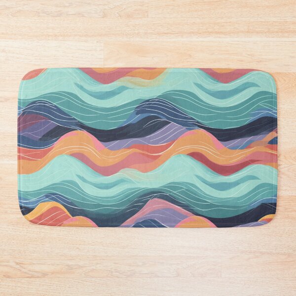 Item preview, Colorful waves designed and sold by NxtGenArt.