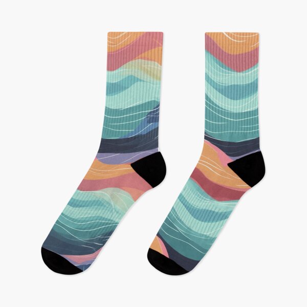 Item preview, Colorful waves designed and sold by NxtGenArt.