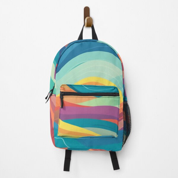 Item preview, Bright color waves designed and sold by NxtGenArt.
