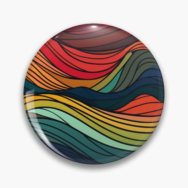 Item preview, Intense color waves designed and sold by NxtGenArt.