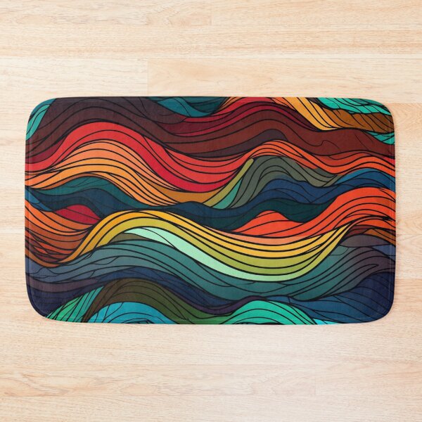 Item preview, Intense color waves designed and sold by NxtGenArt.