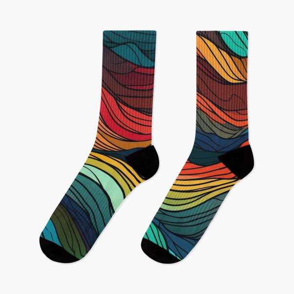 Item preview, Intense color waves designed and sold by NxtGenArt.