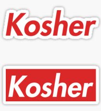 Kosher Sticker