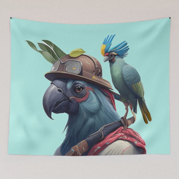 Item preview, parrot head gift designed and sold by TeeArtistry.
