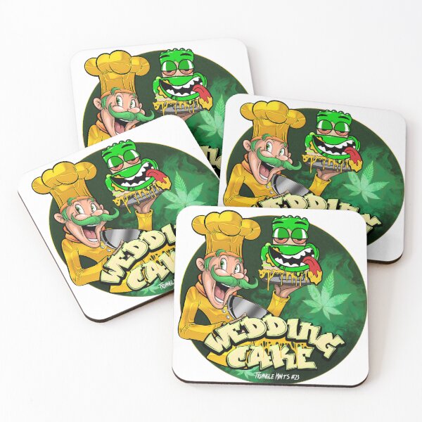 Item preview, Wedding Cake Triangle Mints 23 Marijuana Strain Original Label Weed designed and sold by DabGraphic.