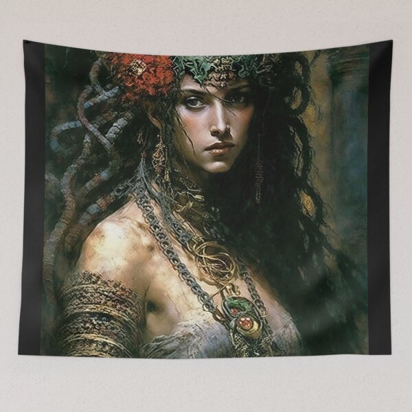 Item preview, Ereshkigal designed and sold by OccultDreams.