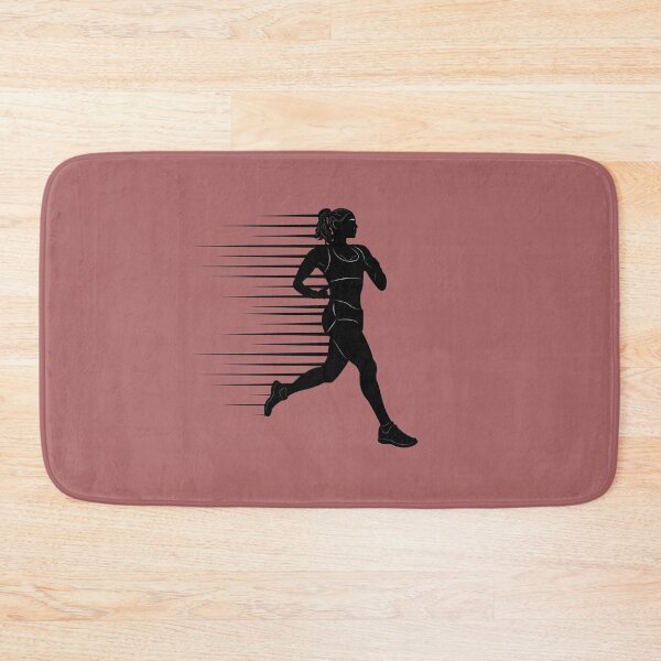 Item preview, Kind of sport. Athlete. Running sprint girl. Silhouette of a running man. Marathon for speed. Athletics. designed and sold by Tanysl.