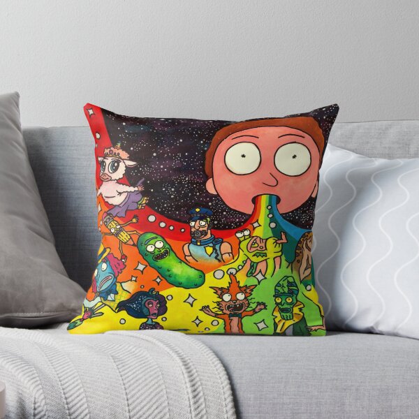 Rick's Dream Throw Pillow