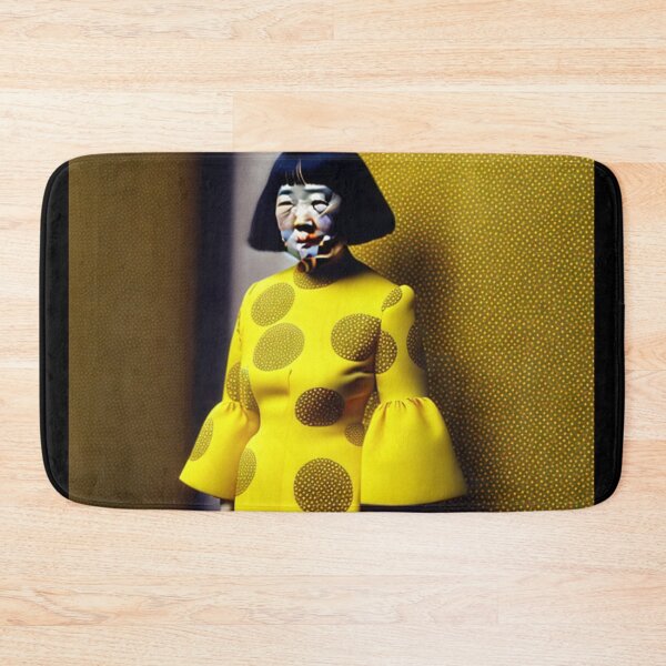 Item preview, Japanese Woman in a Yellow Polka Dot Dress designed and sold by KALEIDOSCOPE UK.