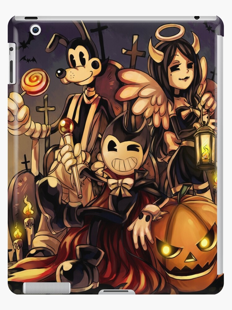 FNF INDIE CROSS BATIM BATDR UNDERTALE CUPHEAD NIGHTMARE Bendy Sans And  Cuphead art iPad Case & Skin for Sale by Ruvolchik