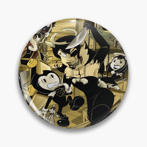 Item preview, bendy and the ink machine designed and sold by kitchellpostle.