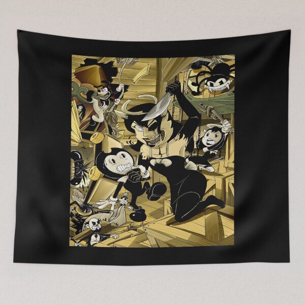 Item preview, bendy and the ink machine designed and sold by kitchellpostle.
