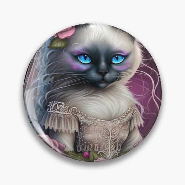 Item preview, Gothic Doll Ragdoll Cat designed and sold by Nocturne  Paws.