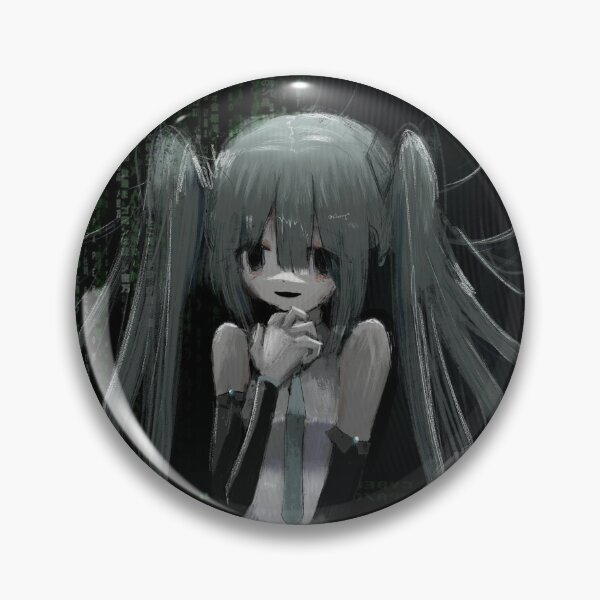 Item preview, Hatsune Miku vocaloid dark aesthetic designed and sold by cheruqiro.