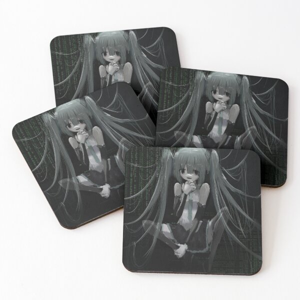 Item preview, Hatsune Miku vocaloid dark aesthetic designed and sold by cheruqiro.