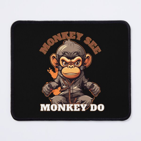 Item preview, Monkey mascot designed and sold by flowinglobe.