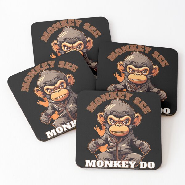 Item preview, Monkey mascot designed and sold by flowinglobe.