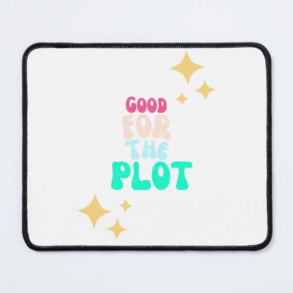 Item preview, Retro Good For The Plot star lettering quote designed and sold by SoftBlushSarah.