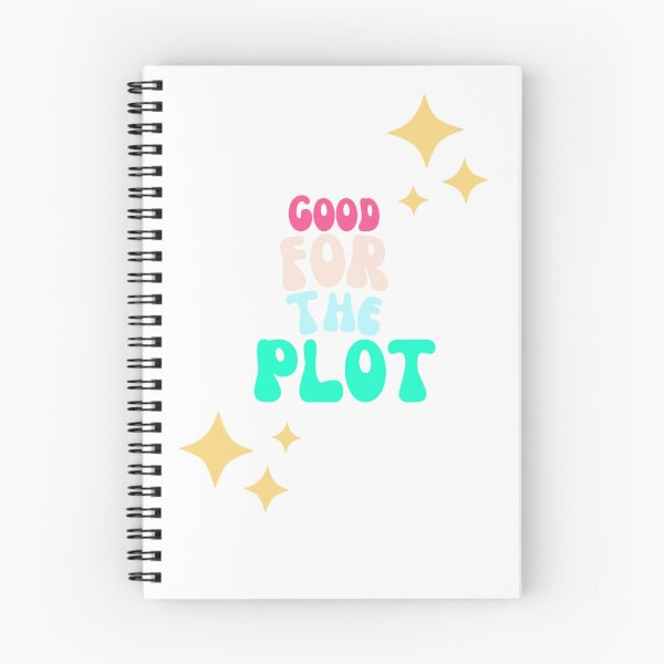 Item preview, Retro Good For The Plot star lettering quote designed and sold by SoftBlushSarah.