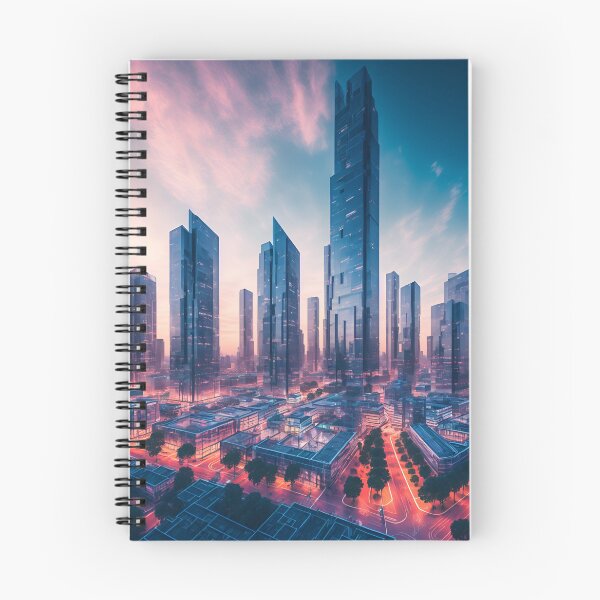 Item preview, A Surreal, 3D Rendering Of A City Center, With A Mix Of Abstract Shapes And Textures Ai Generated Art designed and sold by AiGens.