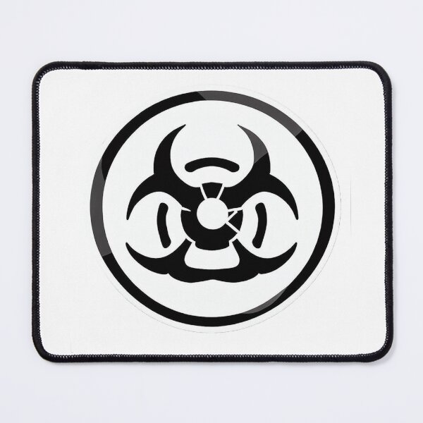 Item preview, Black Biohazard Icon JG _4 designed and sold by Jonathan Gillette.