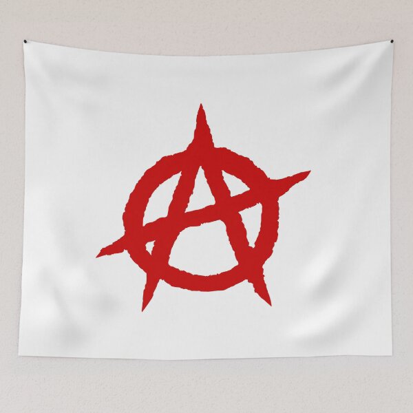 Item preview, Anarchy symbol red designed and sold by tony4urban.