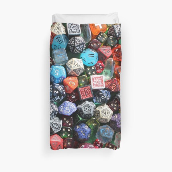 Dice! Duvet Cover