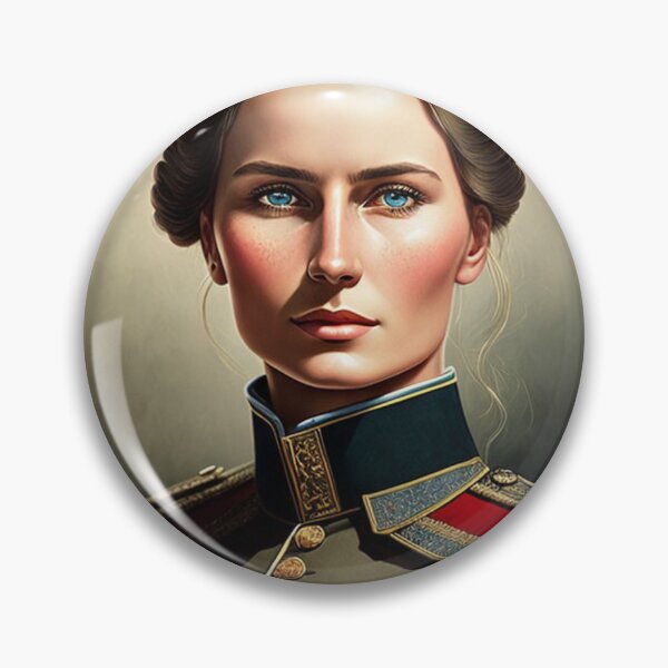 Item preview, Spoof Polish WWII WWIII War poster with Female Soldier in Uniform designed and sold by KALEIDOSCOPE UK.