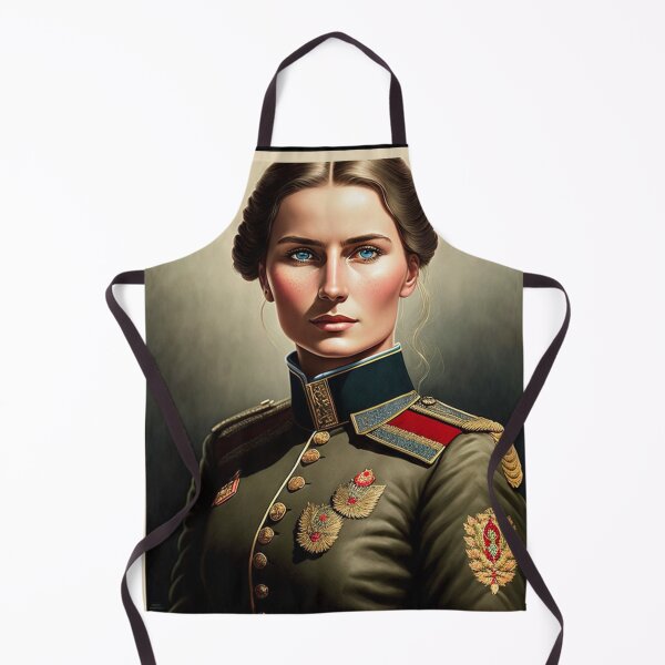 Item preview, Spoof Polish WWII WWIII War poster with Female Soldier in Uniform designed and sold by KALEIDOSCOPE UK.