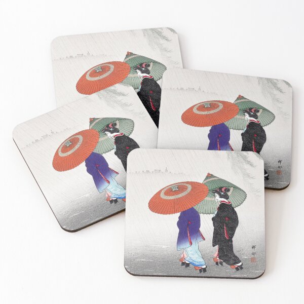 Item preview, Two women in the rain designed and sold by suewen.