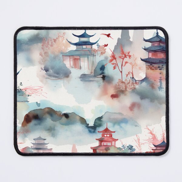 Item preview, Asian Print Pattern designed and sold by Haldor-Hawke.