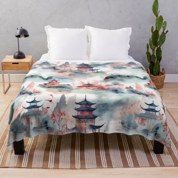 Item preview, Asian Print Pattern designed and sold by Haldor-Hawke.