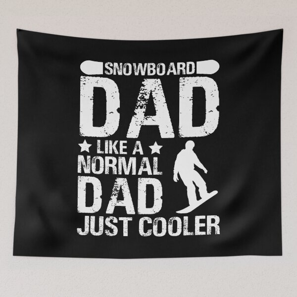 Item preview, Snowboard Dad Like A Normal Dad Just Cooler Skiing Skating designed and sold by mteehut.