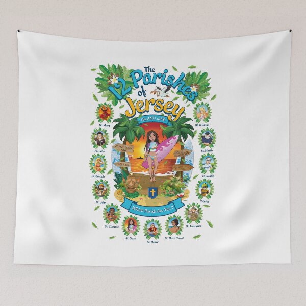 Item preview, 12 Parishes of Jersey - Island Life Characters designed and sold by Island-Life.