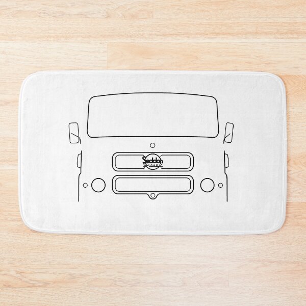Item preview, Vintage 1960s Seddon Diesel lorry black outline designed and sold by soitwouldseem.